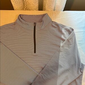 Magaschoni Black and White Striped Top